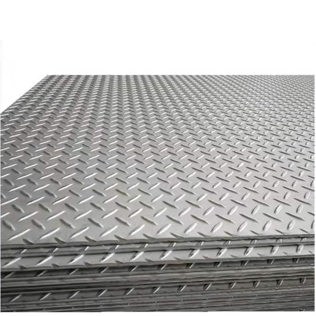 Hot Dipped Checkered Galvanized Steel Plate for Sale Astm 2mm Thickness Checkered Plate