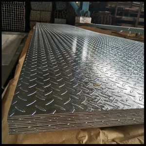 Astm a36 hot rolled checkered plate S235jr steel sheet 4320 boat sheet A283 A387 ms mild 