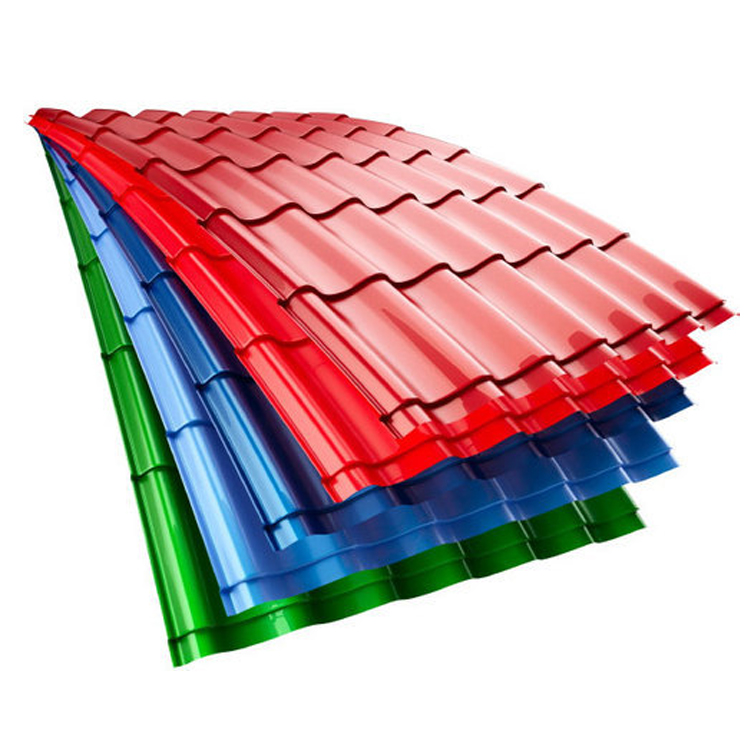 4x8 Galvanized Corrugated Sheet Metal Zinc Color Roofing Sheet Steel Roof Tiles