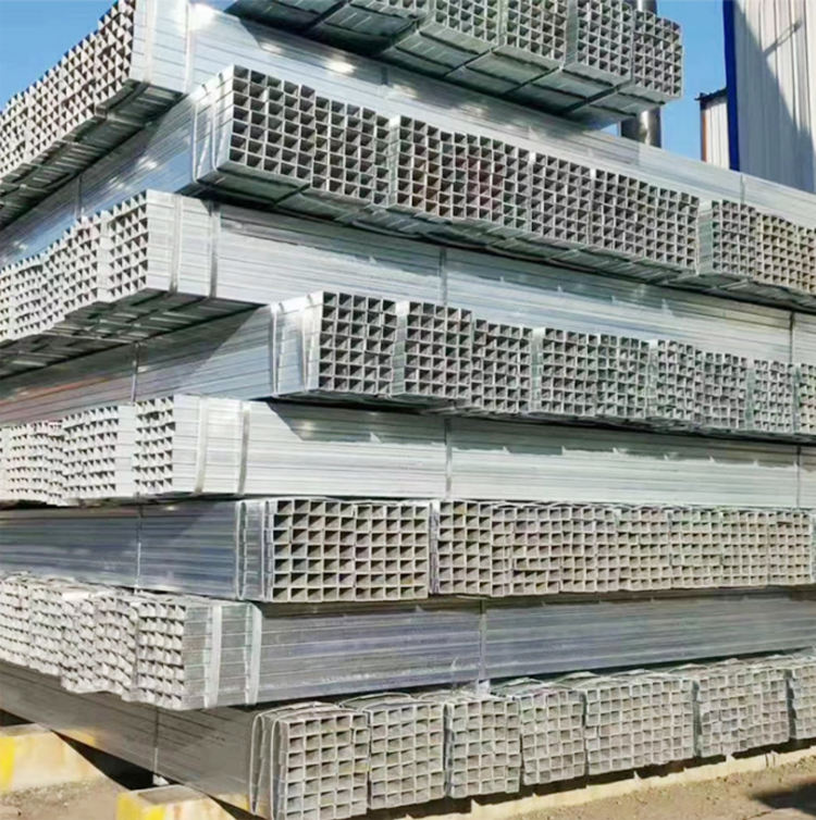 China supply Hot Dipped Galvanized Welded Rectangular/Square Steel Pipe/Tube/Hollow Section/SHS,RHS For Construction